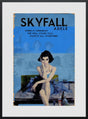 2012 skyfall framed print by artist linda charles