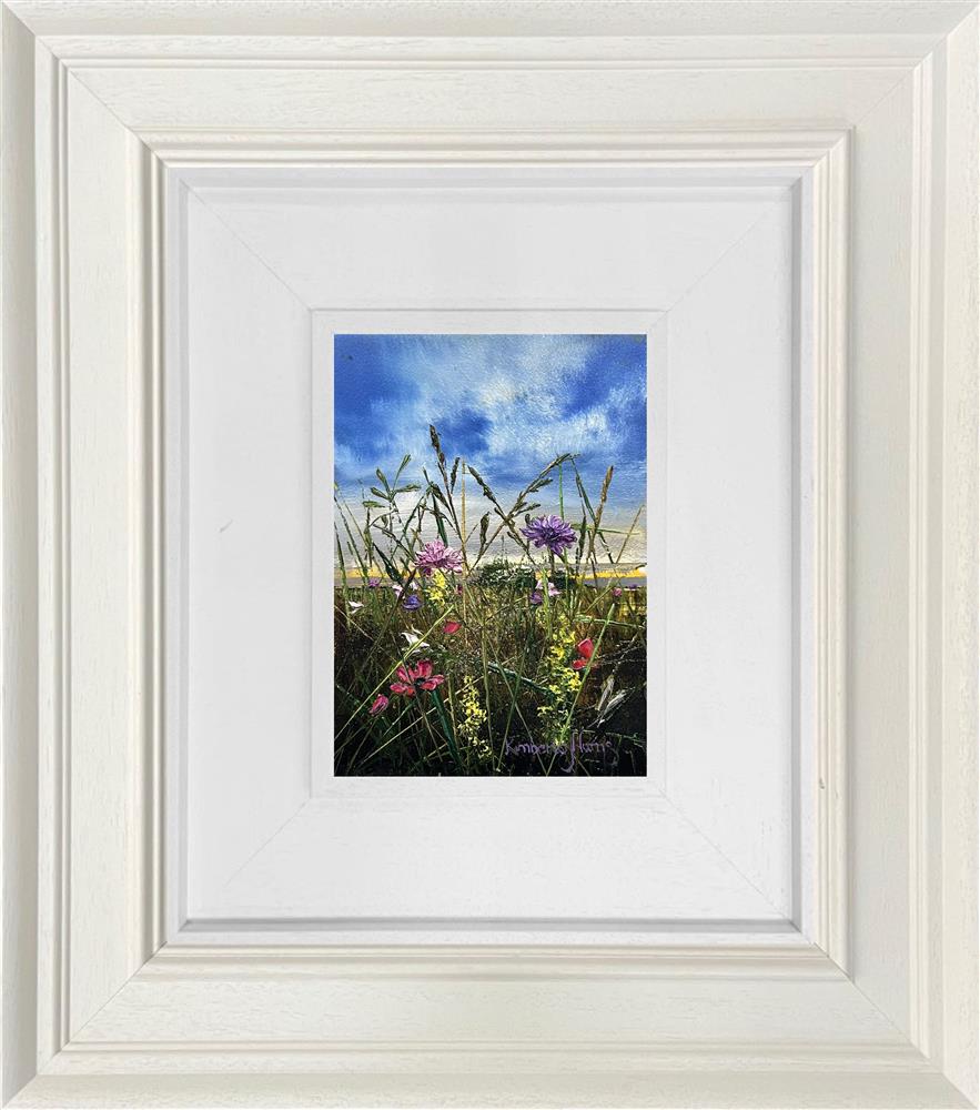 a song in every stem framed original by artist kimberley harris