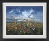 a world of our own framed print by artist kimberley harris 