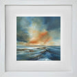 the journey begins miniature framed print by artist alison johnson