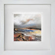 the weight of golden clouds original framed by artist alison johnson