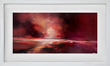 a thousand shades of twilight framed original by artist alison johnson