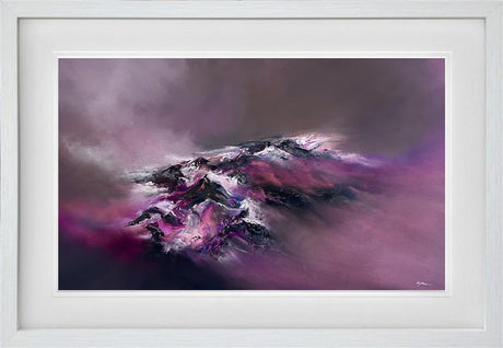 where light falls framed original by artist alison johnson
