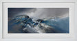 ridge line framed original by artist alison johnson
