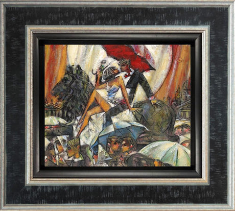 lions wih love framed print by artist andrei protsouk