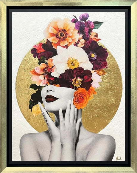 aveloria framed original by artist chuck