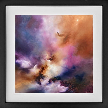 break the silence framed print by artist alison johnson