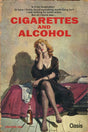 cigarettes and alcohol miniature framed print by artist linda charles