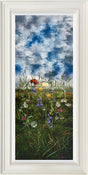 clouds over the wild framed original by artist kimberley harris