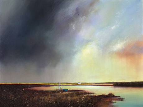 Dawn Skies Board Only Print by Artist Barry Hilton 