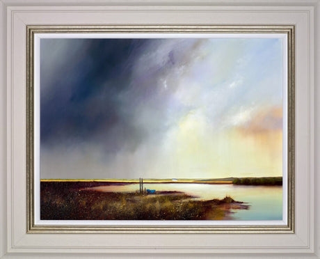 Dawn Skies Framed Print by Artist Barry Hilton 