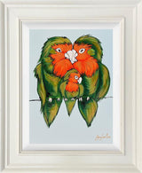 forever in love framed original by artist amy louise