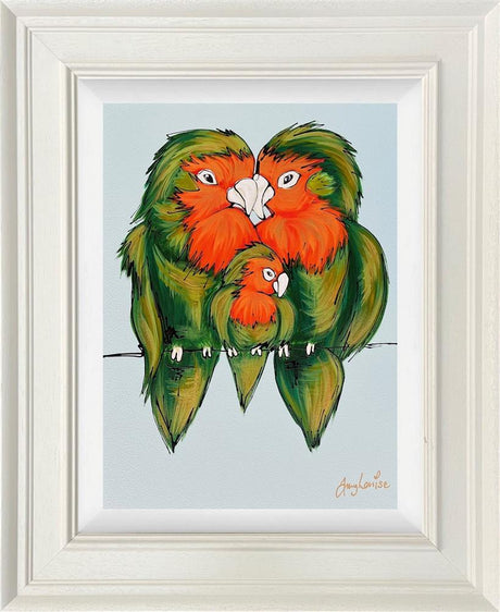 forever in love framed original by artist amy louise