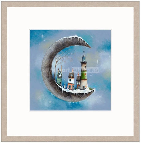 frosty morning framed print by artist gary walton