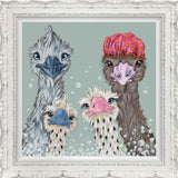 fun in the tub framed print by artist amy louise