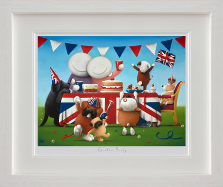 Garden Party Framed Print by Artist Doug Hyde