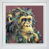 george framed print by artist joe galindo