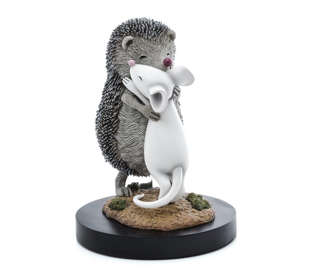 Hedge Hugs Resin Sculpture by Artist Doug Hyde