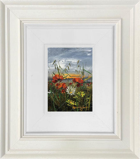 hope in colour i miniature framed original by artist kimberley harris