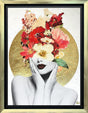 isolde framed original by artist chuck