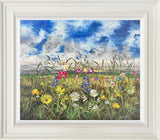 joy in the quiet framed original by artist kimberley harris