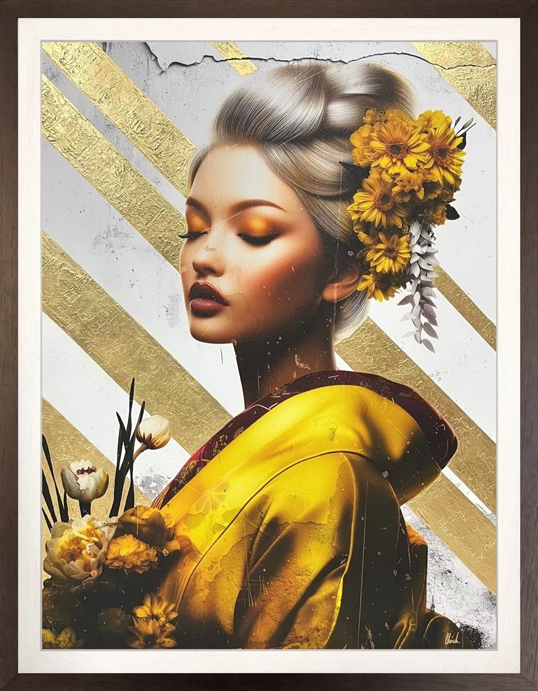 kin no shirable framed original by artist chuck