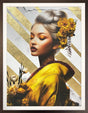 kin no shirable framed original by artist chuck