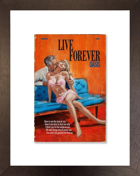 live forever songbook framed print by artist linda charles