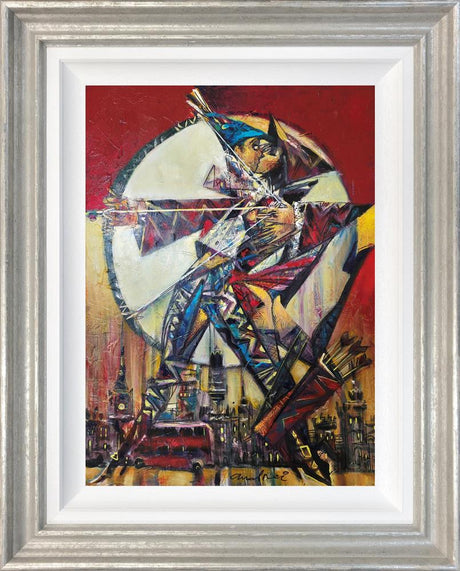 lucky shot tour collection framed original by artist andrei protsouk