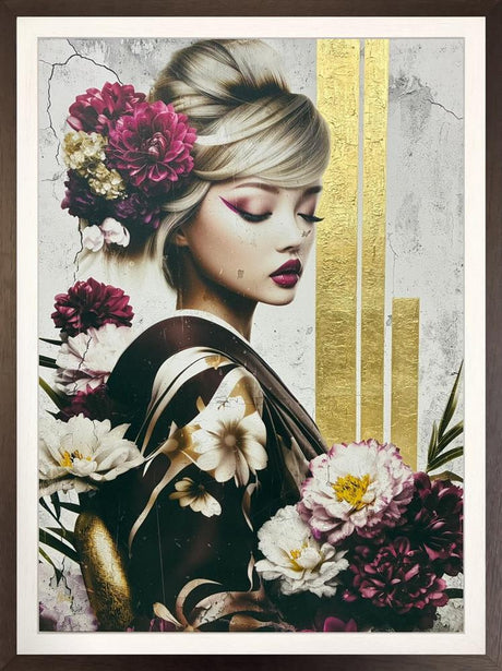 mai no ma room of dance framed original by artist chuck