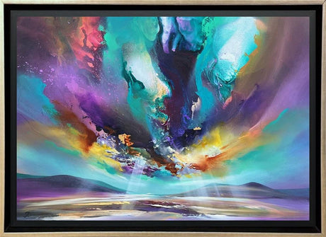 majestic skies framed original by artist craig foord