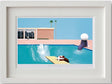 Making A Splash Print Framed by Artist Doug Hyde