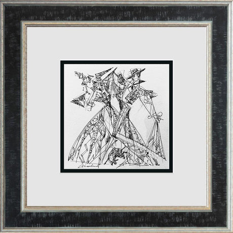matadore study framed original by artist andrei protsouk