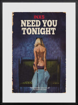 need you tonight framed print by artist linda charles