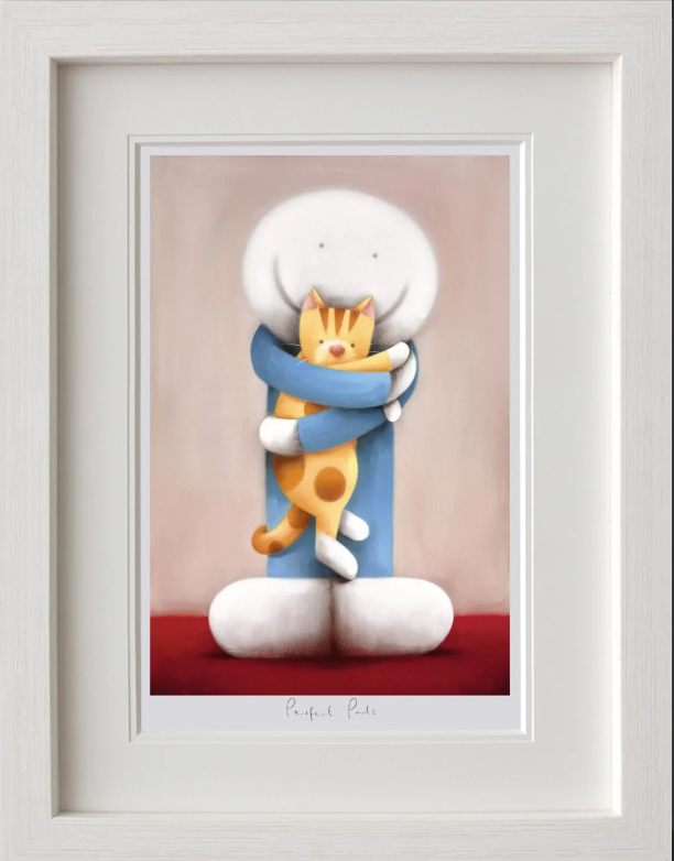 Perfect Pals Framed Print by Artist Doug Hyde