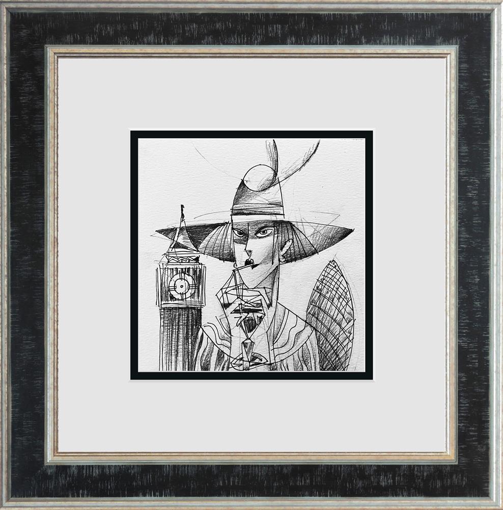 pricceless study framed original by andrei protsouk