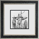 pricceless study framed original by andrei protsouk