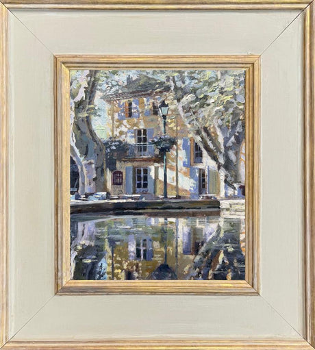 reflections framed original by artist rachele dryden smith