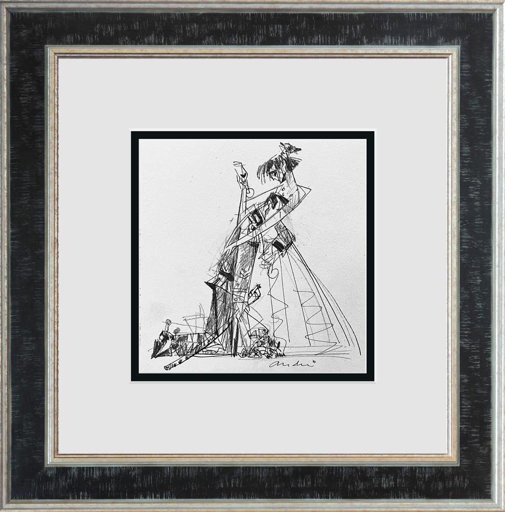 return study framed original by artist andrei protsouk