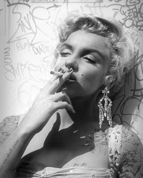 Smoking Gun Marilyn (B/W)