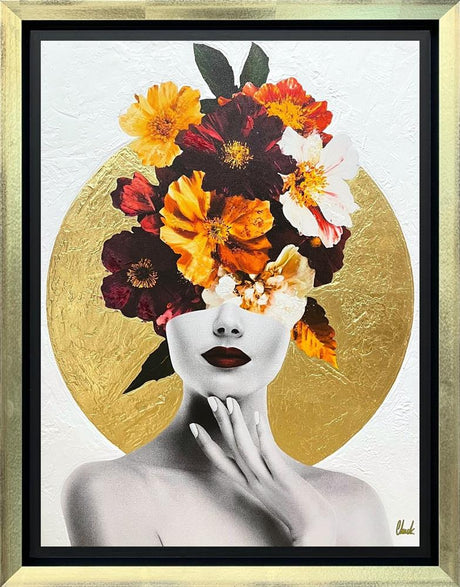 seraphine framed original by artist chuck