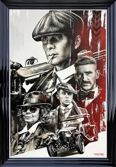 shelby co ltd framed print by artist ben jeffery