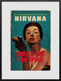 smells like teen spirit framed print by artist linda charles