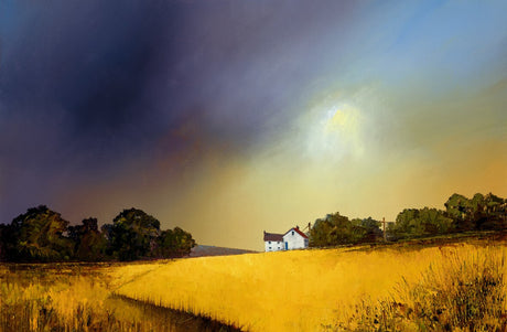 Sweeping Skies Board Only Print by Artist Barry Hilton