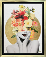 sylphina framed original by artist chuck