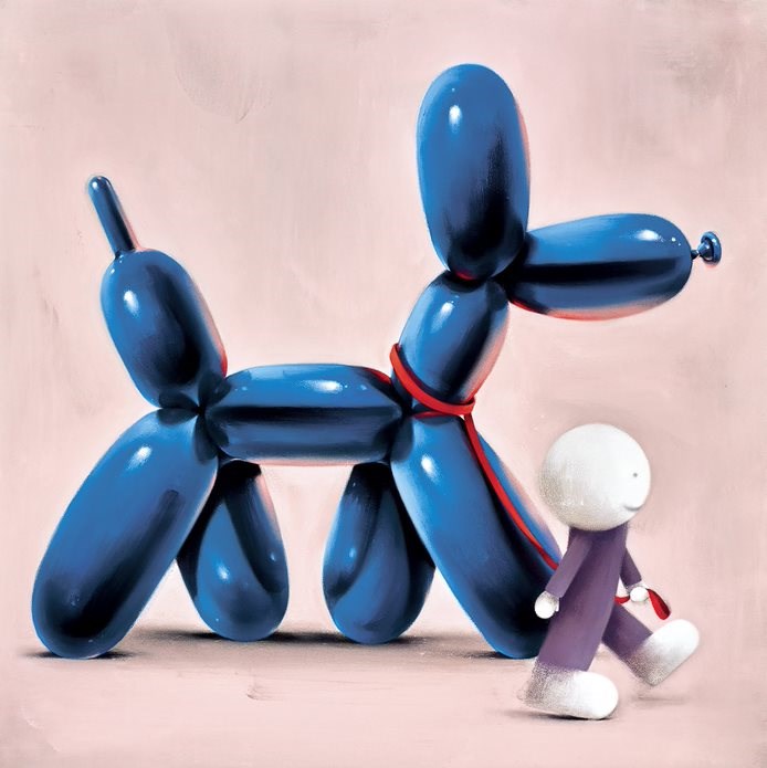 Talk Of The Town Mounted Print by Artist Doug Hyde