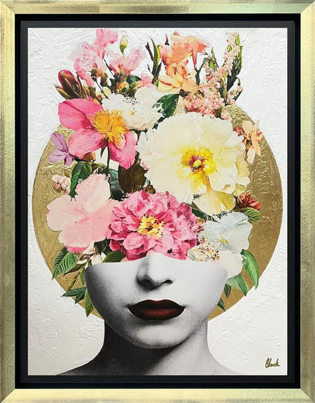thaloria framed original by artist chuck