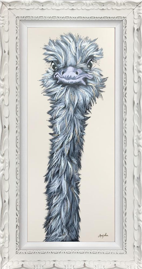 the bad framed print by artist amy louise