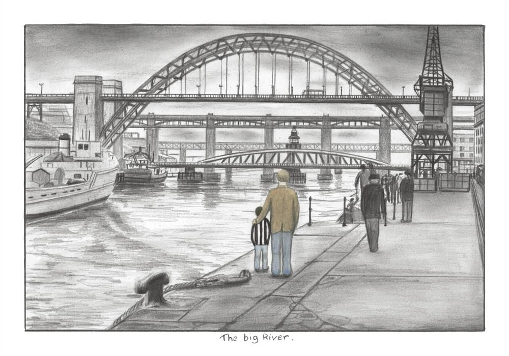 The Big River - Sketch