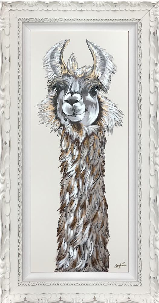 the good framed print by artist amy louise